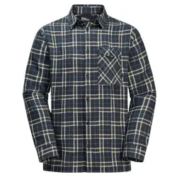 Jack Wolfskin Herren Morgenluft Shirt - L - night blue 41