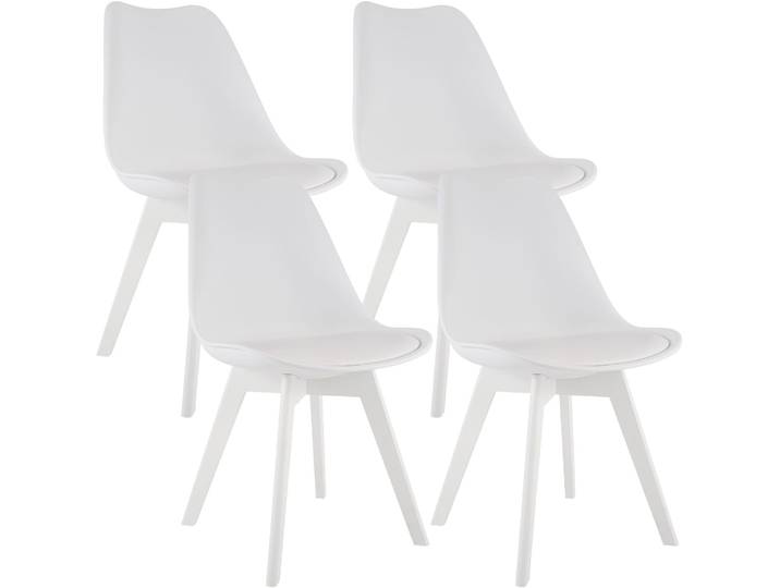 lot de 4 chaises Linares plastique