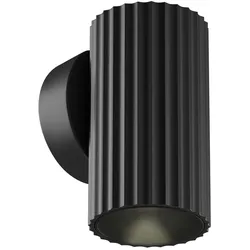 Technical Wandleuchte Calipso Aluminium Schwarz C106WL-01-GU10-B mit IP 20