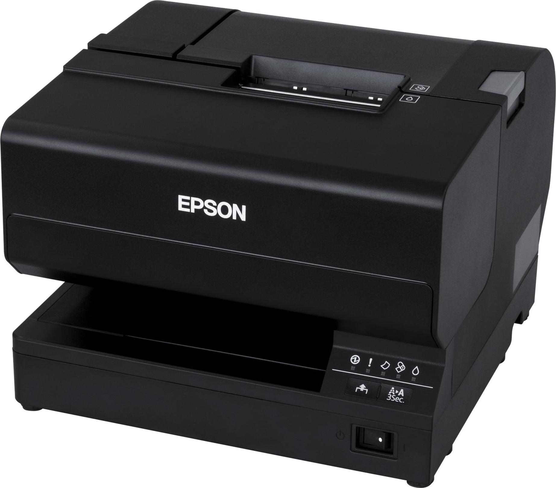 Epson TM-J7700(321) W/O MICR,WHITE, INC PSU, EU, Tintenstrahl, POS-Drucker, 98 mm/sek, 98 mm/sek, 98 mm/sek, 85 mm/sek