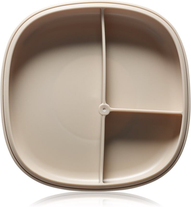 B.Box 2in1 Suction Plate assiette avec ventouse Latte 1 pcs