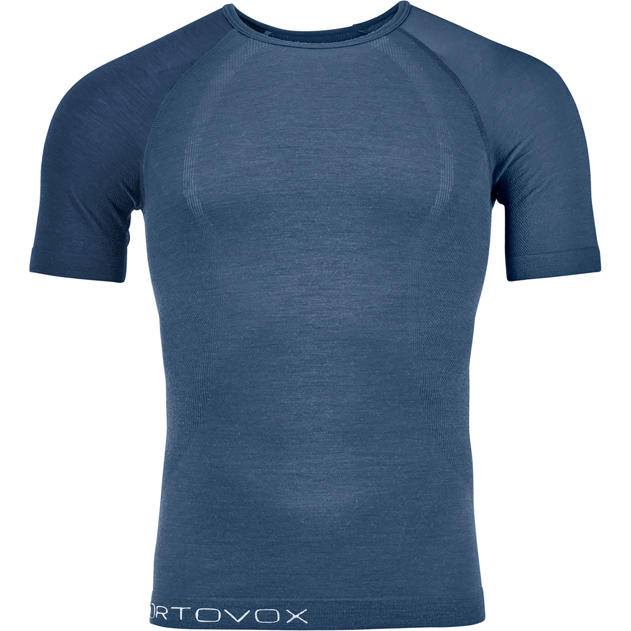 Ortovox 120 Comp Light Herren Kurzarm Unterhemden blau Größe M Hautfreundlich Merinowolle
