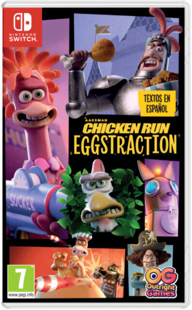 BANDAI/NAMCO JOGO SWITCH CHICKEN RUN EGGSTRACTION