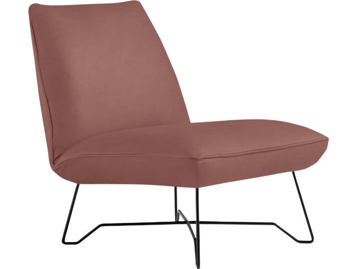 Sessel EGOITALIANO Lia Loungesessel, elegant und stylisch, toller Sitzkomfort , braun (cedar wood), B:62cm H:73cm T:79cm, Sessel, Sessel, extravaganter Designsessel, Solitärsessel