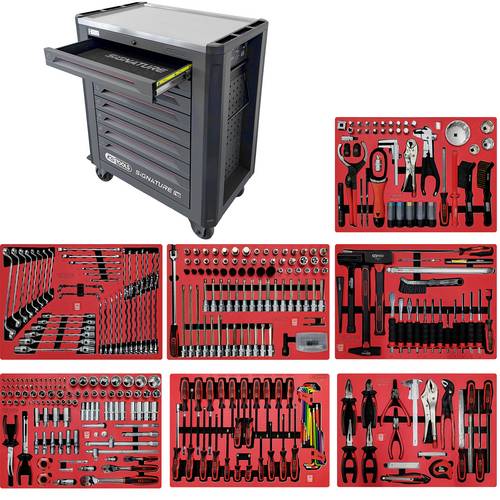 KS Tools 882.1397 Werkstattwagen Edelstahl