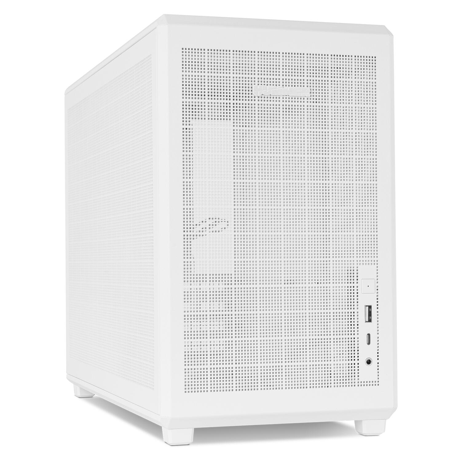 Nox-xtreme NOX HUMMER REFRESH Micro-ATX/ITX Mini-Tower Gehäuse weiß NXHUMMERREFRESHWH