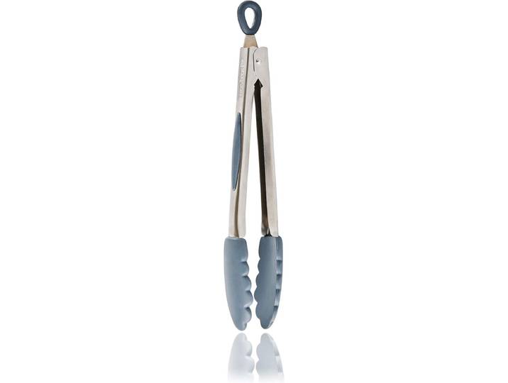 Küchenzange Edelstahl & Silikon 26cm Grau