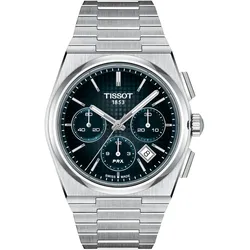 Tissot PRX Chronograph Automatik 42 mm Blau Herrenuhr T137.427.11.041.01