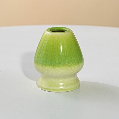 Multisell Products Hub Matcha Green Tea Bowl, Ceramic Chasen Holder Stand, Bamboo Whisk, Gradient Color Tea Grinder tea Craft Turns Into
