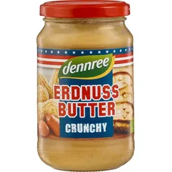 dennree Erdnussbutter Crunchy bio