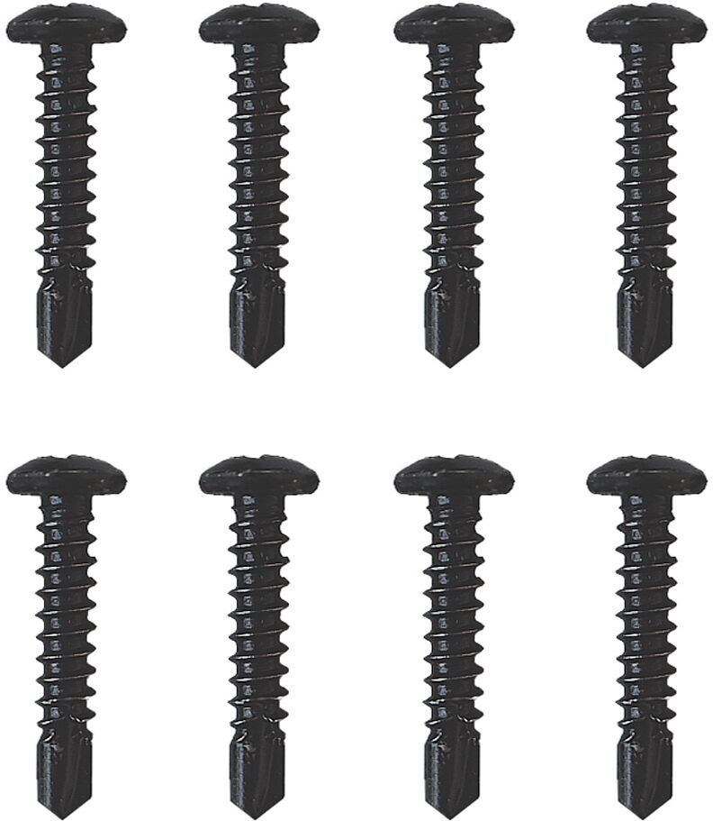 Kit visserie noir Portillon barrière piscine SECURIPOOL