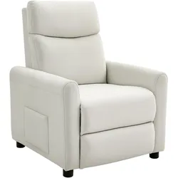 RELAXSESSEL Polyester Cremeweiß
