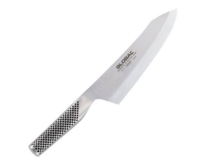 GLOBAL Gemüsemesser Global G-7 Chopmesser Sashimi-Schliff 18 cm, G-7R