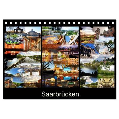 Saarbrücken (Tischkalender 2026 DIN A5 quer), CALVENDO Monatskalender