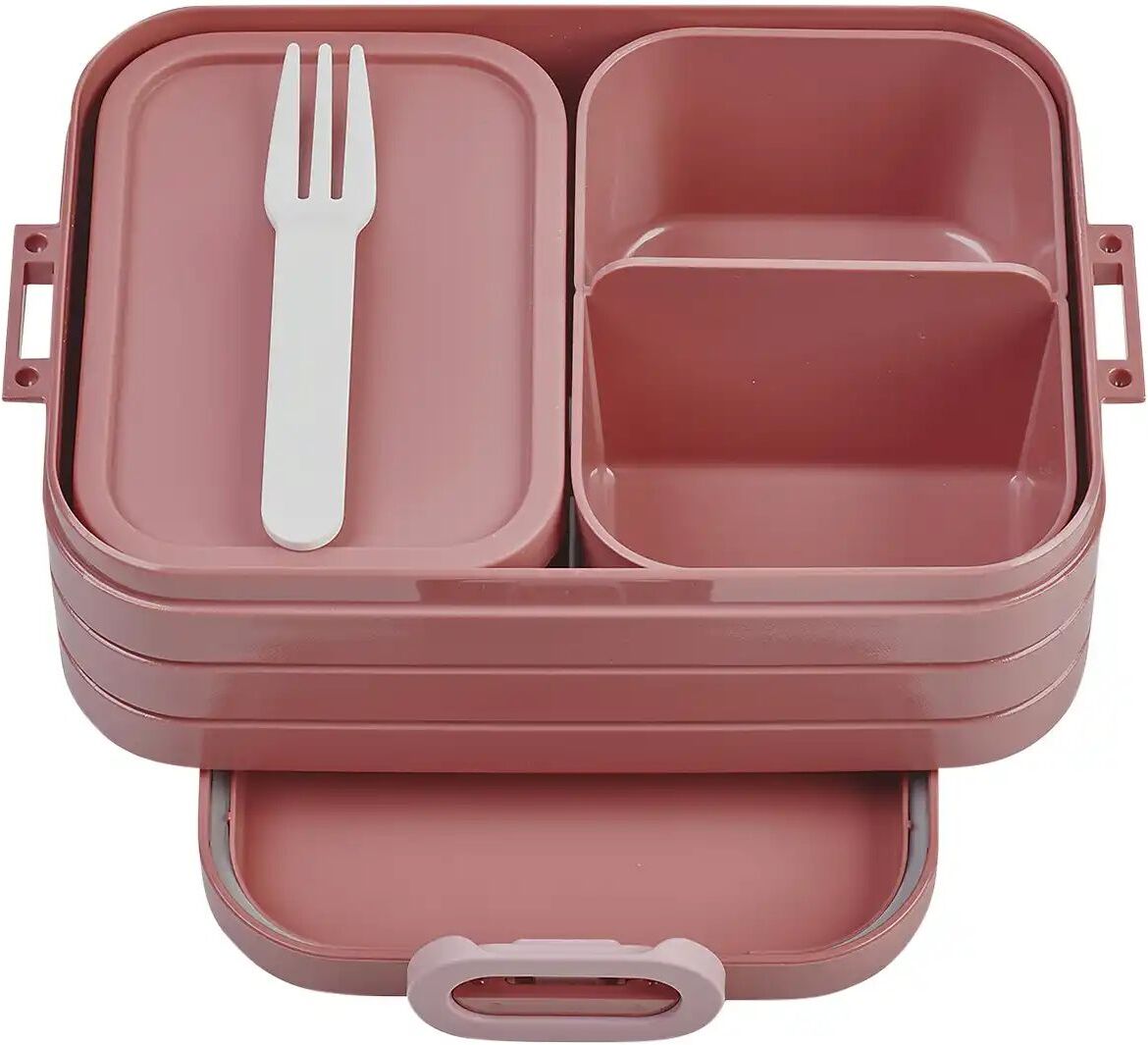 Mepal Bento-Lunchbox "To Go"  Take a Break ¦ rosa/pink ¦ Kunststoff ¦ Maße (cm):