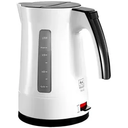 Melitta Enjoy Aqua Weiß Wasserkocher - 2400 Watt, 1.7 Liter Fassungsvermögen