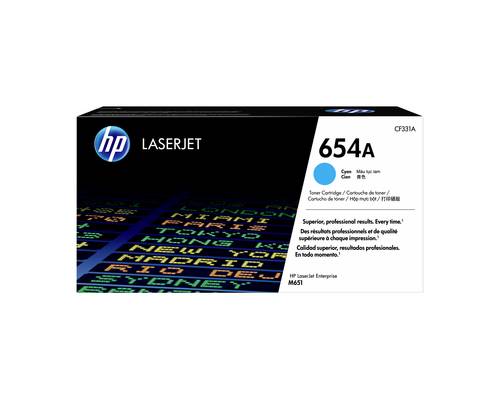 HP Toner 654A Original Cyan 15000 Seiten CF331A