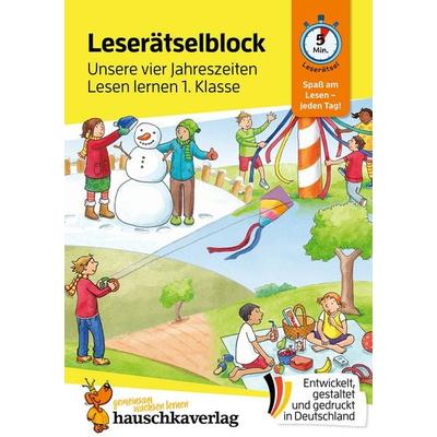 Lesen lernen 1. Klasse für Jungen und Mädchen - Quer durchs Jahr, Taschenbuch von Ulrike Maier, Hauschka Verlag, 978-3-88100-506-7