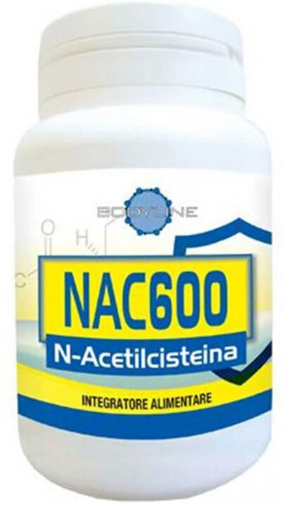 Bodyline Srl Bodyline Nac 600 N-Acetilcisteina Antiossidante Integratore 60 Capsule