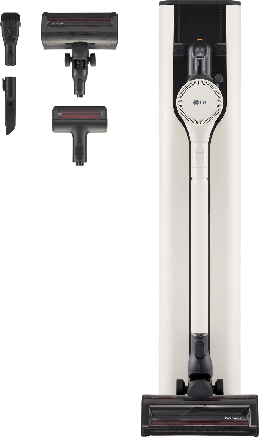 LG CordZero All-in-One Tower A9T-PRIME1C, Stabstaubsauger, Beutellos, Beige, Schwarz, 1,05 l, 89 cm, 112 cm