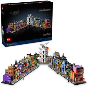 LEGO Harry Potter 76444 Die Zauberläden der Winkelgasse, ab 18 Jahre, 2.750 Teile