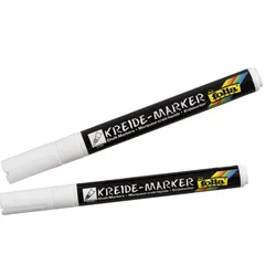 folia Kreidemarker-Set 1.0 - 5.0 mm Weiß