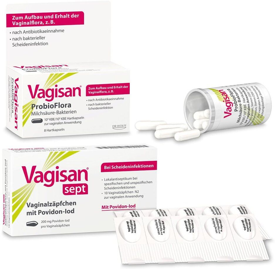 Vagisan Set bei Scheideninfektionen