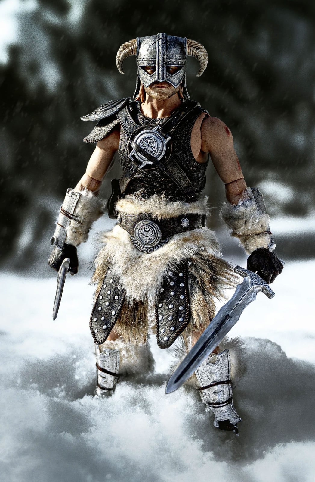 Pure Arts The Elder Scrolls V Skyrim Dragonborn Actiefiguur Standaard Editie 32 cm PURE40381