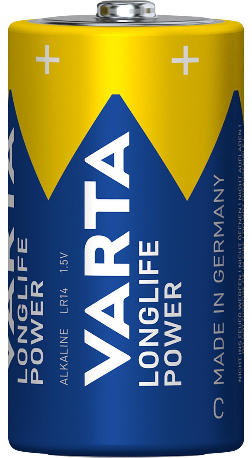 Varta 45146 High Energy LR14/C Baby Alkaline-mangaan batterij, 1,5 V, 1 stuk