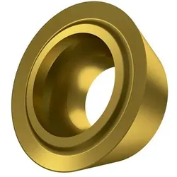Pramet, Zubehör Maschine, Frswendeschneidplatte ISO RDET 12T3MOSN:M8340 D. 4,4mm PVD beschichtet Gold - VPE: 10