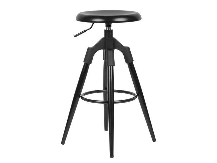 Tabouret de bar Aftas 53 x 80 x 53cm Noir
