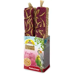 JR FARM Protein-Birdys Fruit 150g Vogelsnack Mehlwürmer