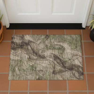 Addison Rugs Machine Washable Indoor/ Outdoor Modern Summerset Chantille Rug