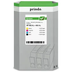 Prindo, Druckerpatrone, kompatibel mit HP 932XL+933XL  ///