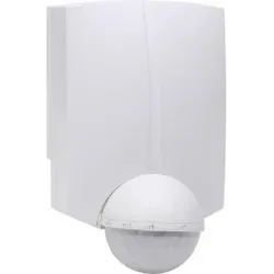 Kopp 823812011 INFRAcontrol R 180°, Infrarot-Bewegungsschalter, 3-Draht, Farbe: weiß