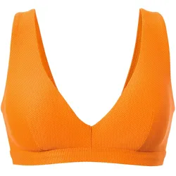 Tchibo - Bikinitop mit strukturierter Oberfläche - Damen - Gr. 80C - orange