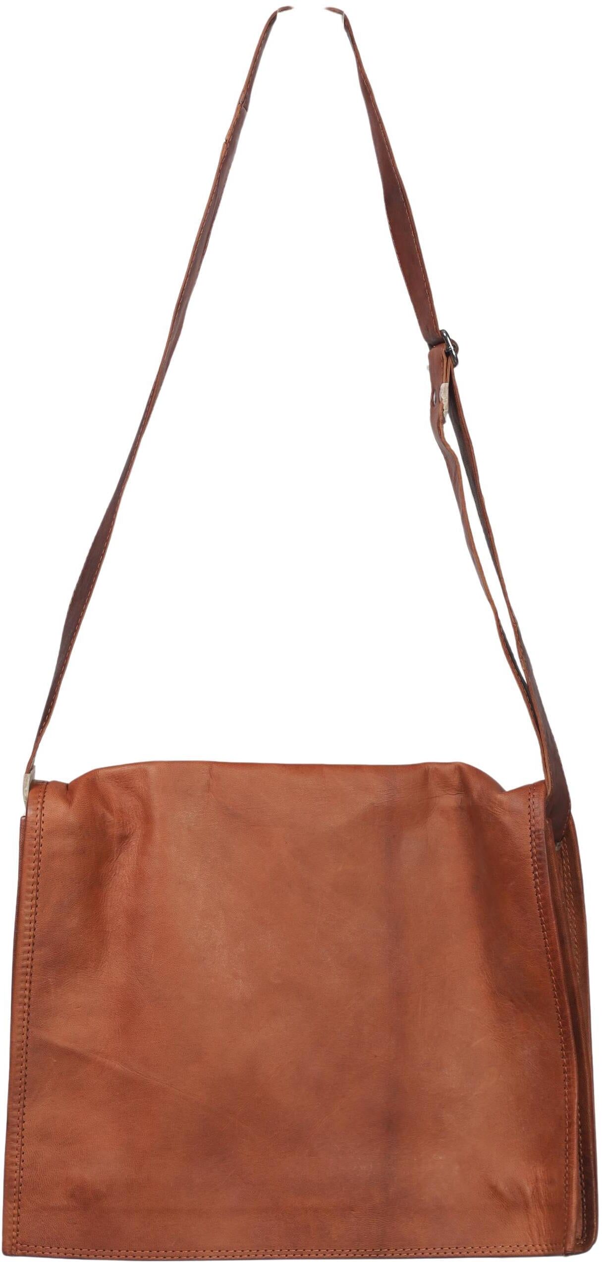 Gusti Leder Damen Handtasche gross Leder, Braun, Leder - Second Hand