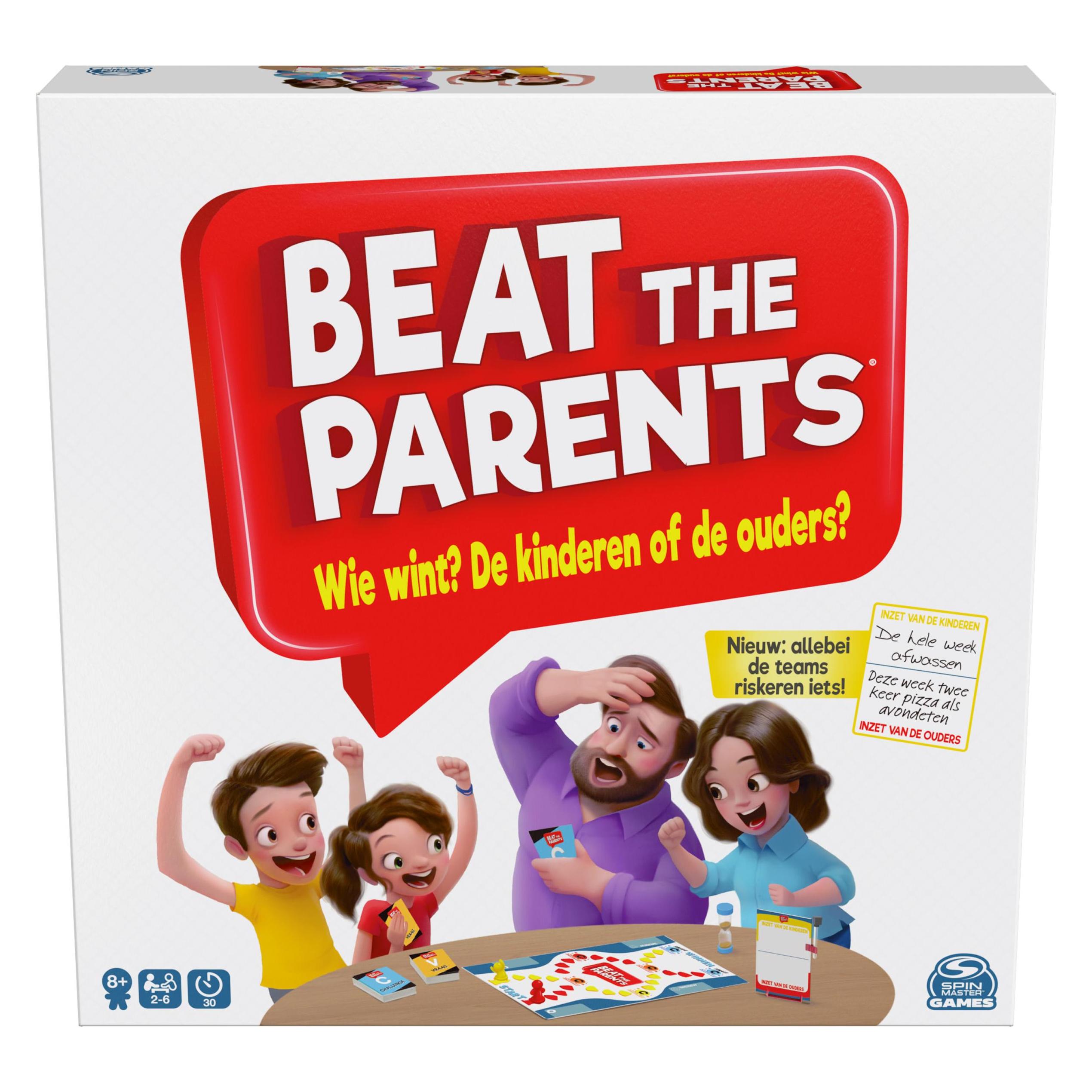 Spin Master Beat The Parents (Deutsch, Englisch, Französisch, Spanisch, 2 - 6 Spieler) (6068064)