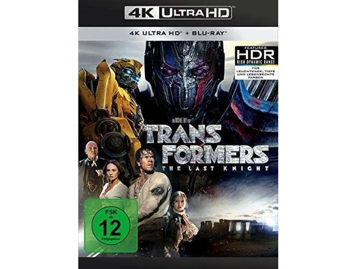 Transformers 5 - The Last Knight (4K Ultra HD) (+ Blu-ray) (+ Bonus-Disc)