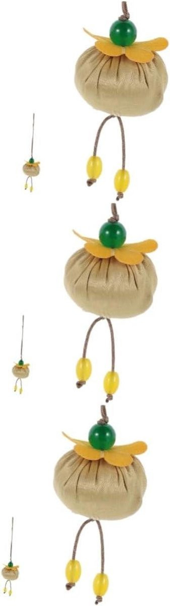 Zegen Zakjes Geluk Charme Decoratie Wit - 3 stuks