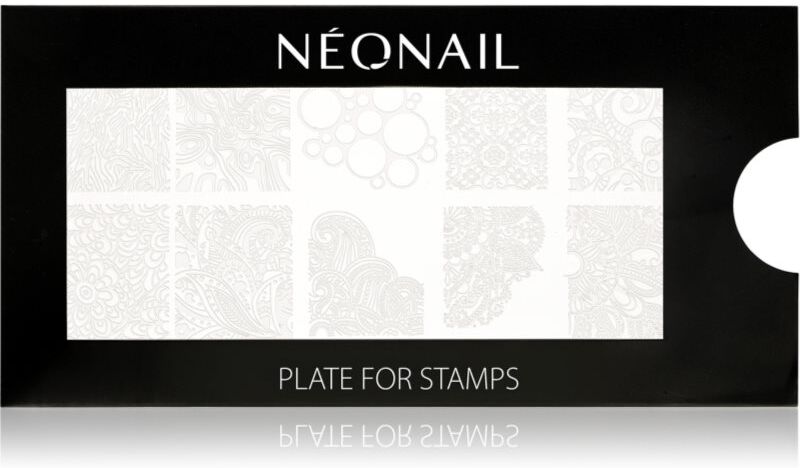 NEONAIL Stamping Plate stencils for nails type 01 1 pc