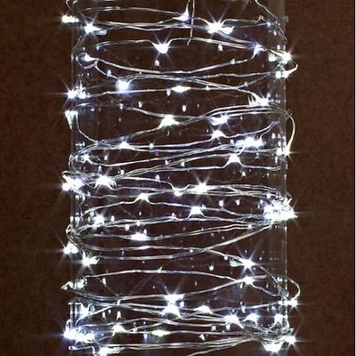 2 stücke 10 mt led lichterkette 100 leds kupferdraht lichter warm weiß weiß farbwechsel wasserdicht party dekorativ batteriebetrieben