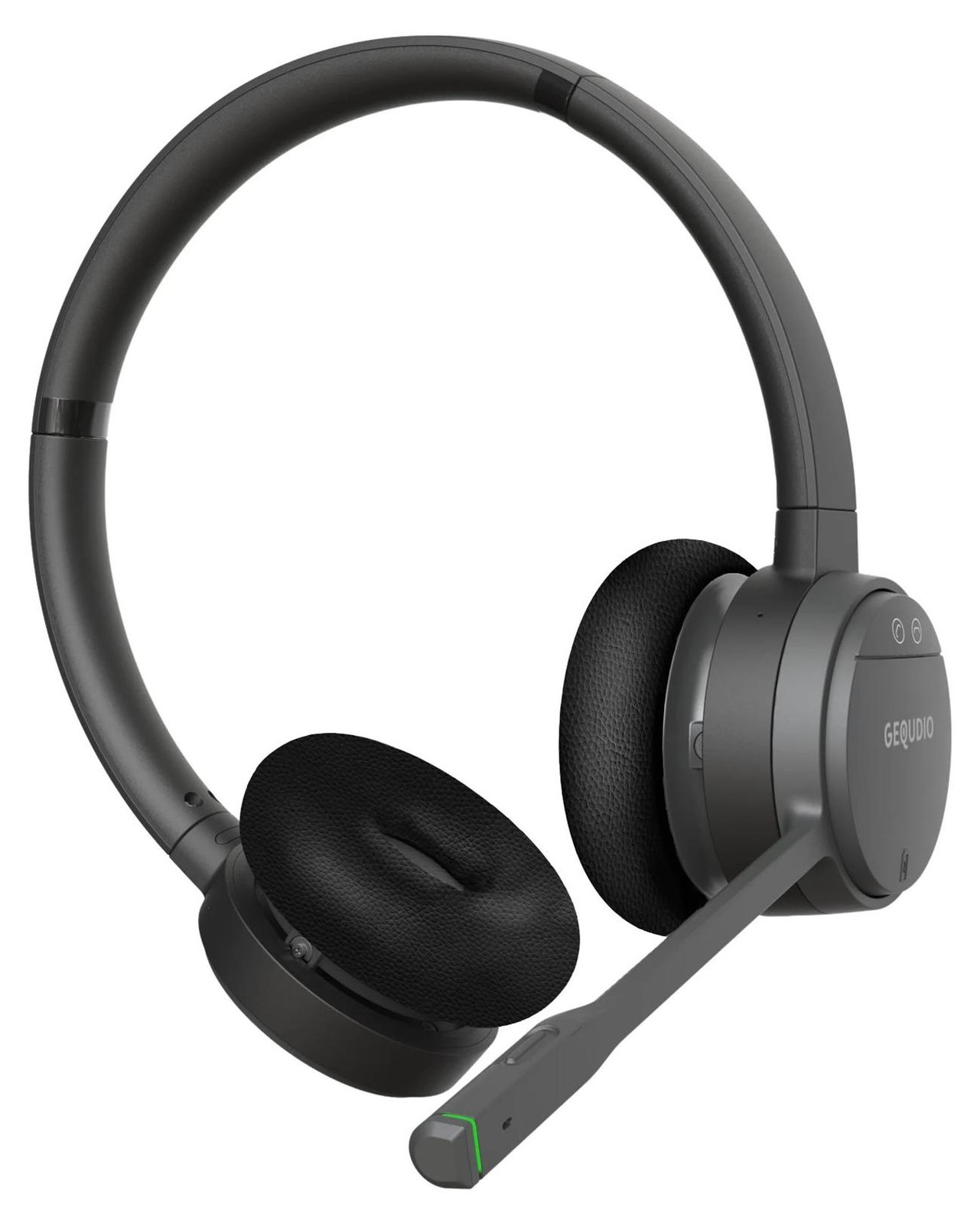 Gequdio WA9752 GC-2 DECT Headset met Bluetooth voor FritzBox, PC en mobiele telefoon