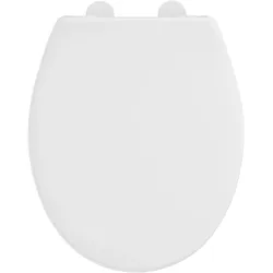 Schütte, WC Deckel, WC Sitz WC-Sitz Duroplast WC-Sitz WHITE PREMIUM mit Absenkautomatik Weiss 82650