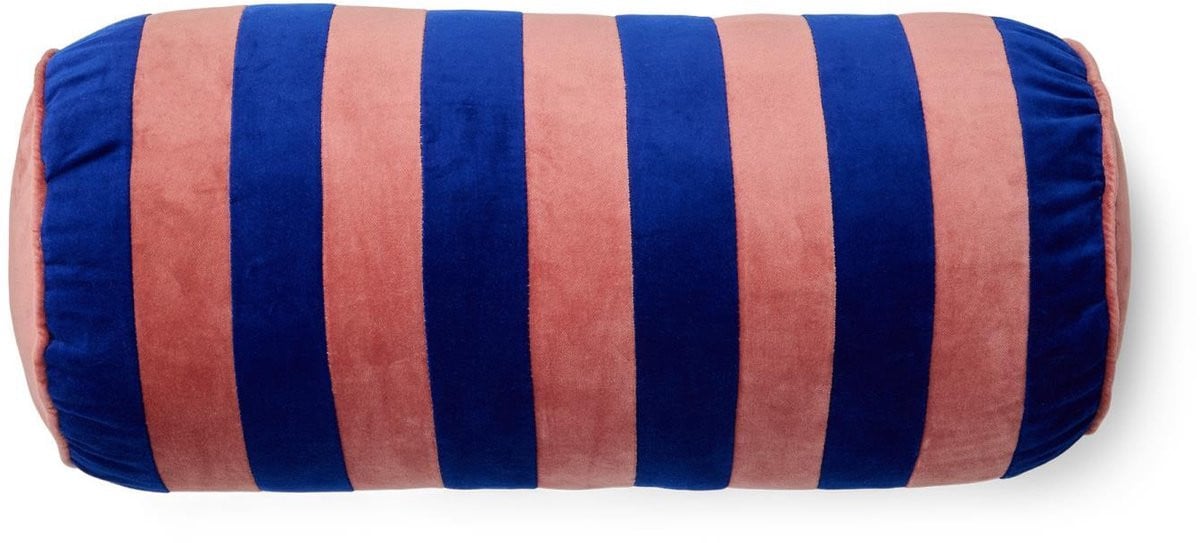 Essenza Bell Rolkussen Ultra blue polyester - 22 x 50 cm
