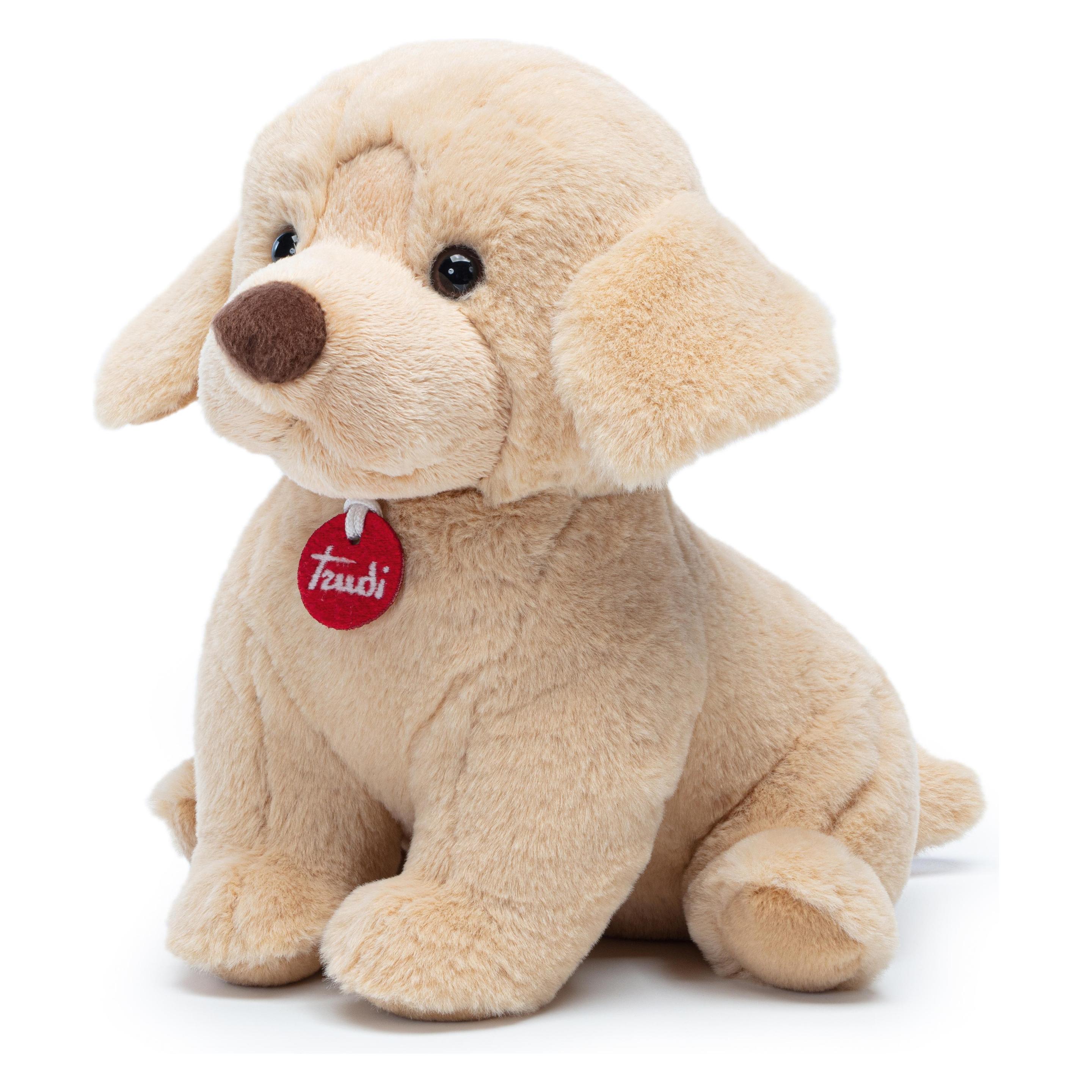 Trudi Puppies Plüschtier Hund extra weich 18 x 26 x 22 cm, Grösse M, hochwertiges Stofftier, extra we (22 cm) (006-19490)