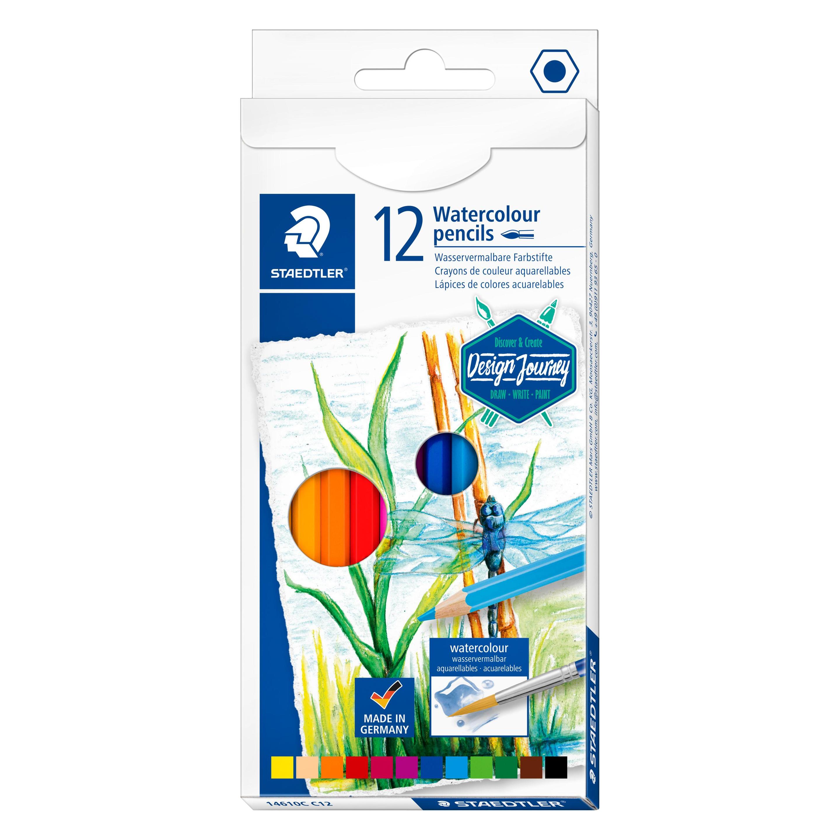 Staedtler Farbstift aquarell 12ST (12x) (14610C C12)