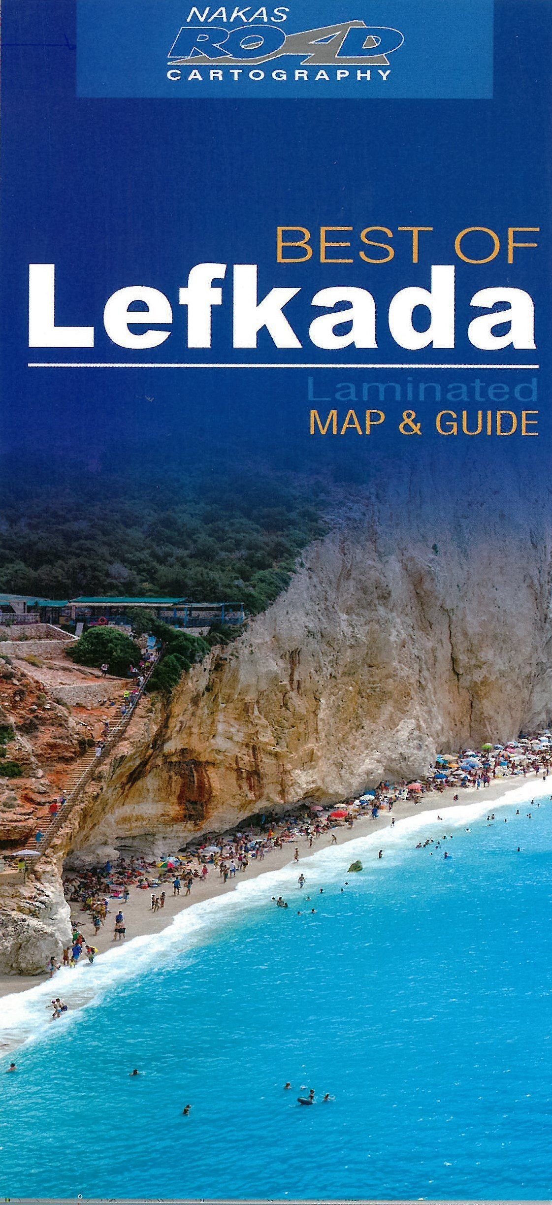 Carte détaillée - Lefkada   Road Editions - Best Of