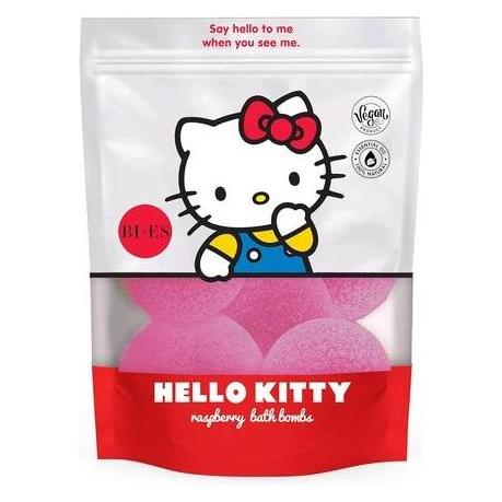 Bi-Es Hello Kitty Fizzing Badebomben mit Himbeer-Duft Vegan (Badesalz) (53466555)