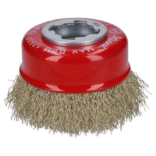 Bosch PRO Metal clean komborstel met gegolfde draad, X-Lock